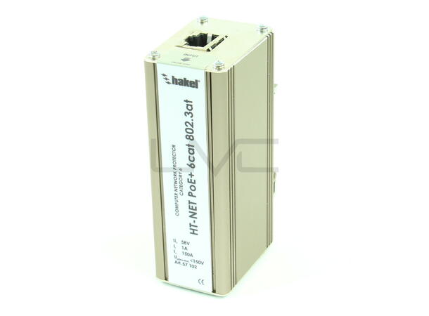 Hakel HT-NET PoE+ CAT 6 Vern Eth m. PoE (802.3at) Gas Zener